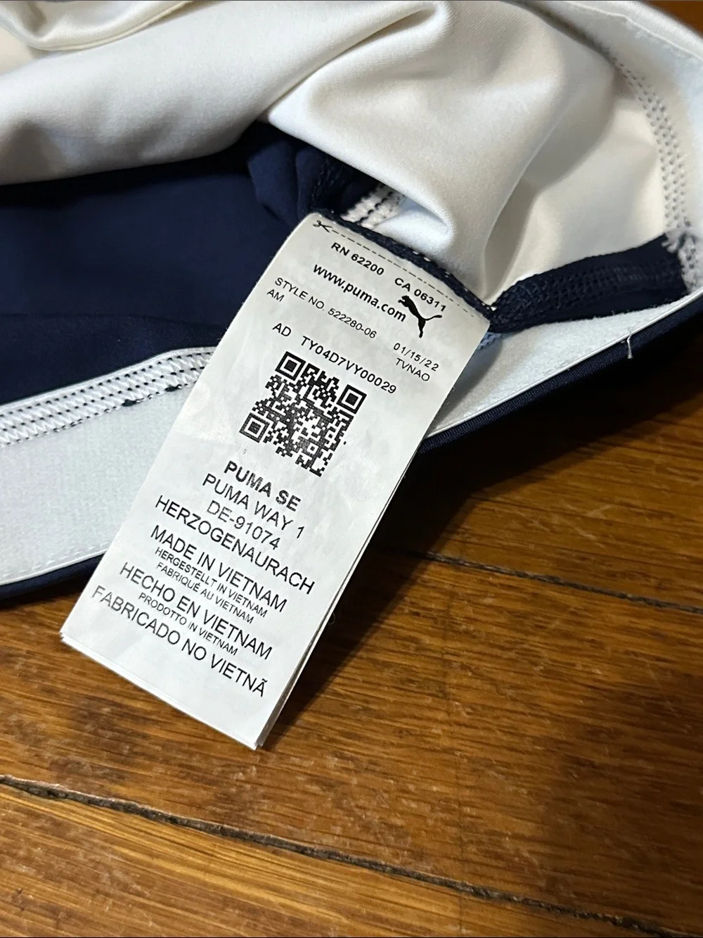 Puma x Tracksmith Bell Lap Top Running Crop, XL